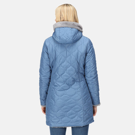 Regatta Women's Caileigh Reversible Parka Jacket - Strom Grey - Just £39.99! Shop now at Warwickshire Clothing. 