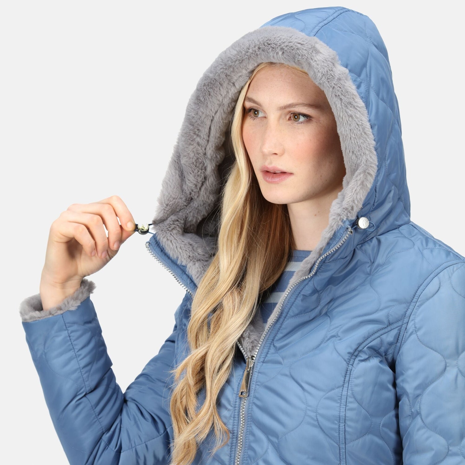 Regatta Women's Caileigh Reversible Parka Jacket - Strom Grey - Just £39.99! Shop now at Warwickshire Clothing. 