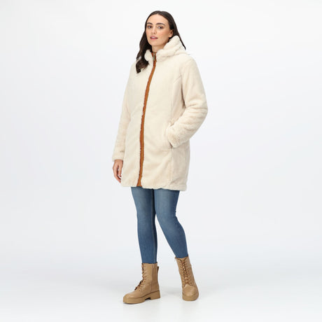 Regatta Women's Caileigh Reversible Parka Jacket - Copper Almond Light Vanilla - Just £39.99! Shop now at Warwickshire Clothing. 
