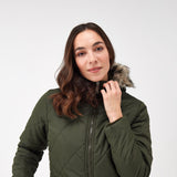 Regatta Women's Fritha II Insulated Parka Jacket Dark Khaki - Premium clothing from Regatta - Just $39.99! Shop now at Warwickshire Clothing