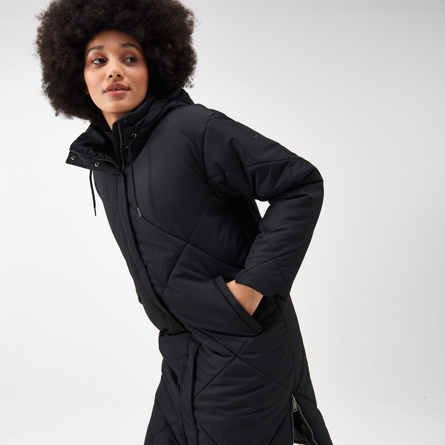 Regatta Women's Cambrie Quilted Jacket Black - Just £39.99! Shop now at Warwickshire Clothing. 