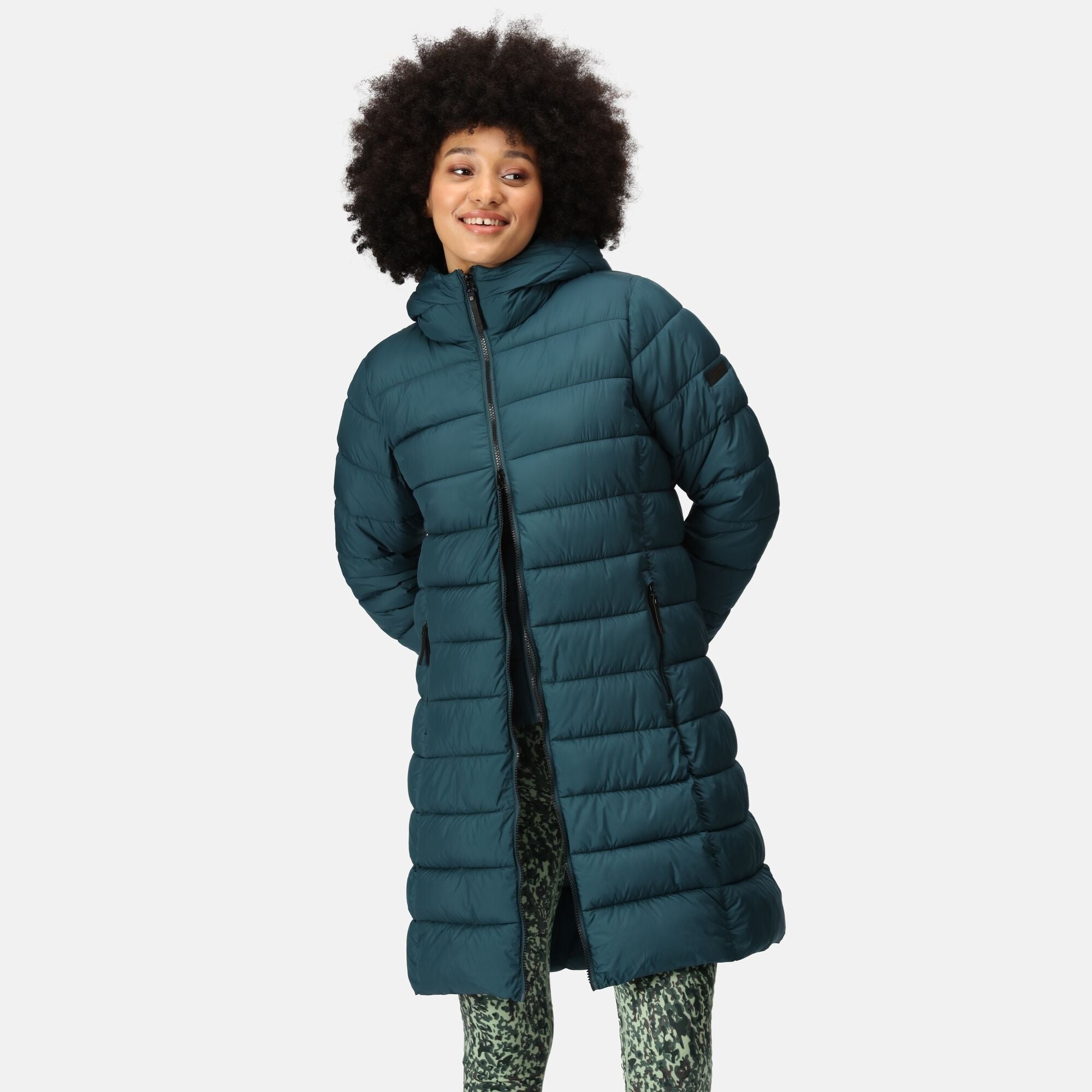 Regatta andel long puffer jacket hot sale