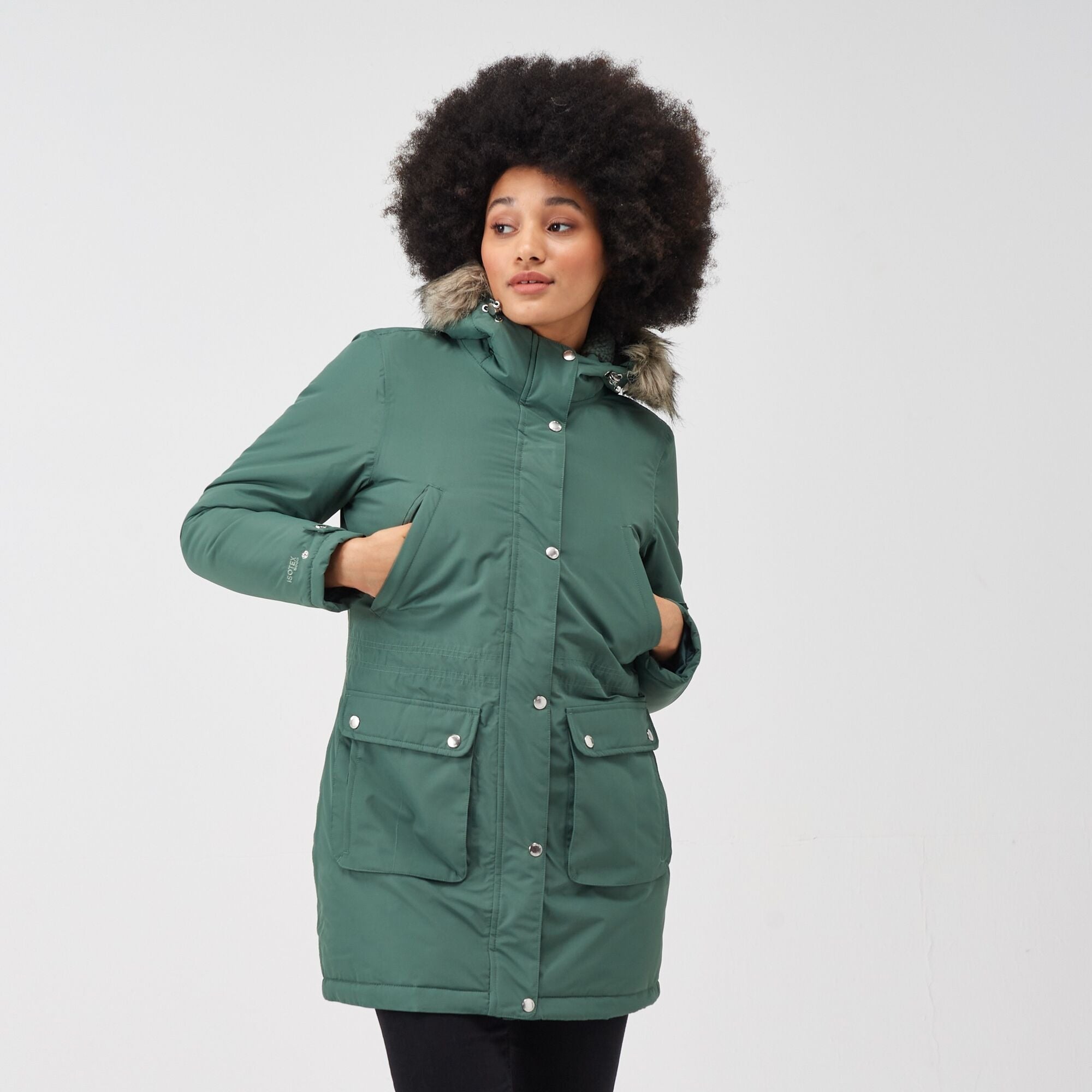 Women's voltera waterproof heated jacket on sale