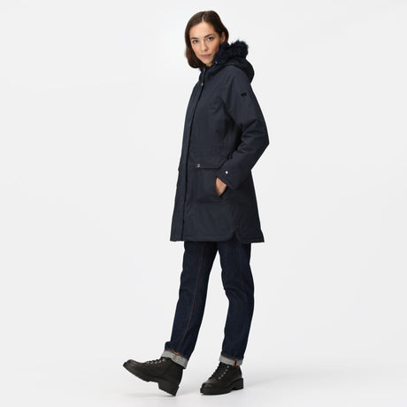 Regatta Womens Sabinka Fur Trim Waterproof Insulated Parka Coat - Just £39.99! Shop now at Warwickshire Clothing. 
