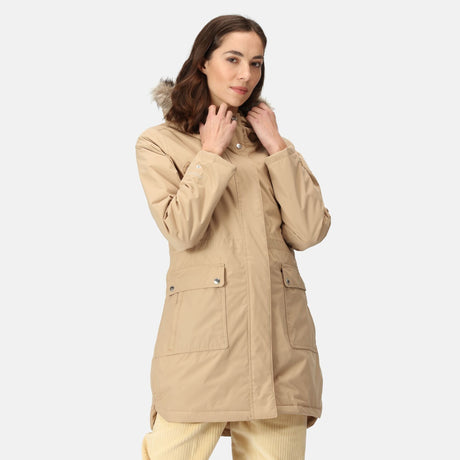 Regatta Women's Sabinka Fur Trim Parka Jacket - Just £44.99! Shop now at Warwickshire Clothing. 