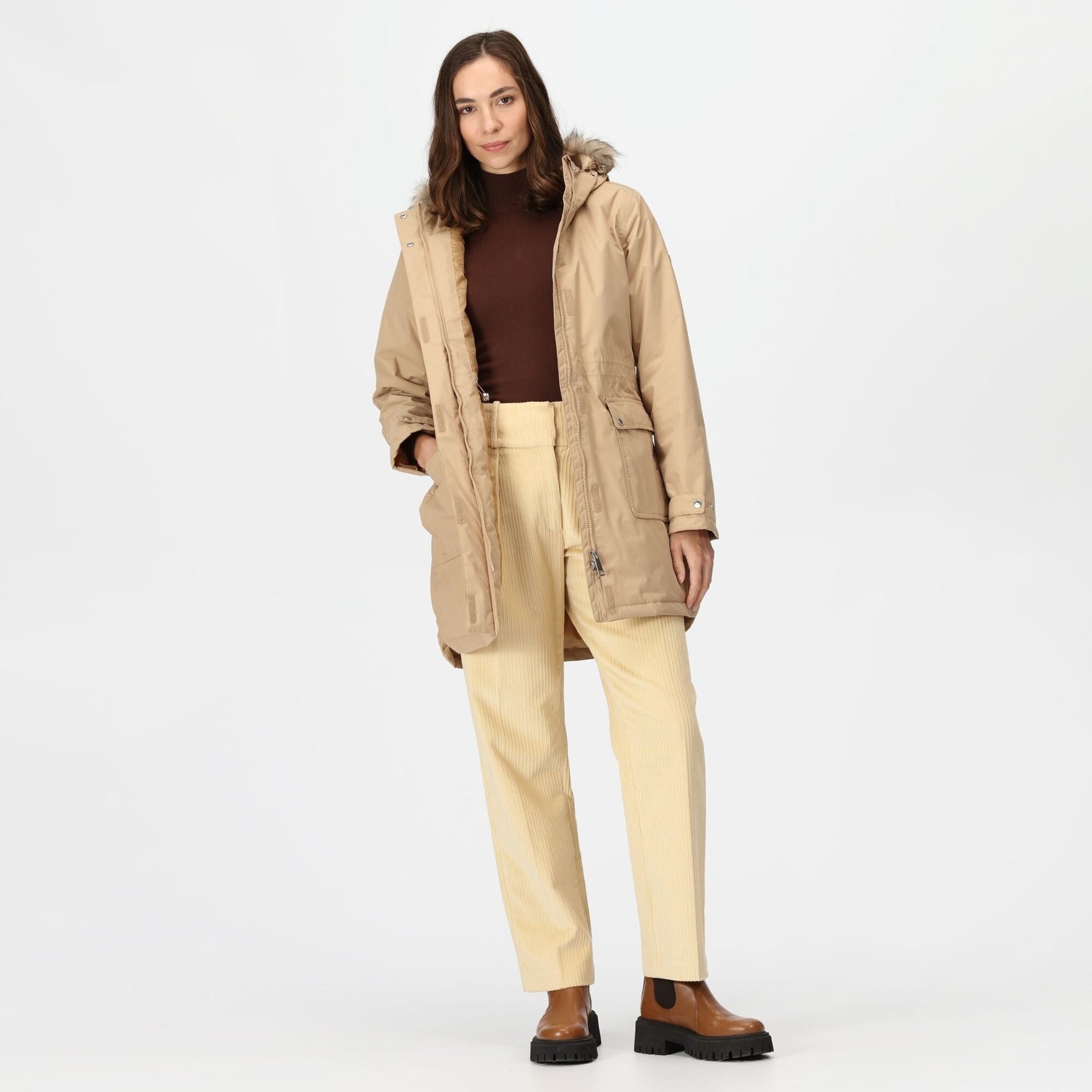 Regatta Women's Sabinka Fur Trim Parka Jacket - Just £44.99! Shop now at Warwickshire Clothing. 