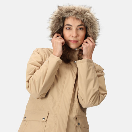 Regatta Women's Sabinka Fur Trim Parka Jacket - Just £44.99! Shop now at Warwickshire Clothing. 