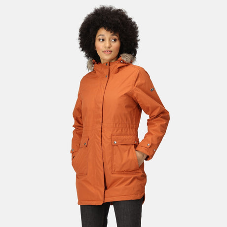 Regatta Women's Sabinka Fur Trim Parka Jacket - Just £44.99! Shop now at Warwickshire Clothing. 