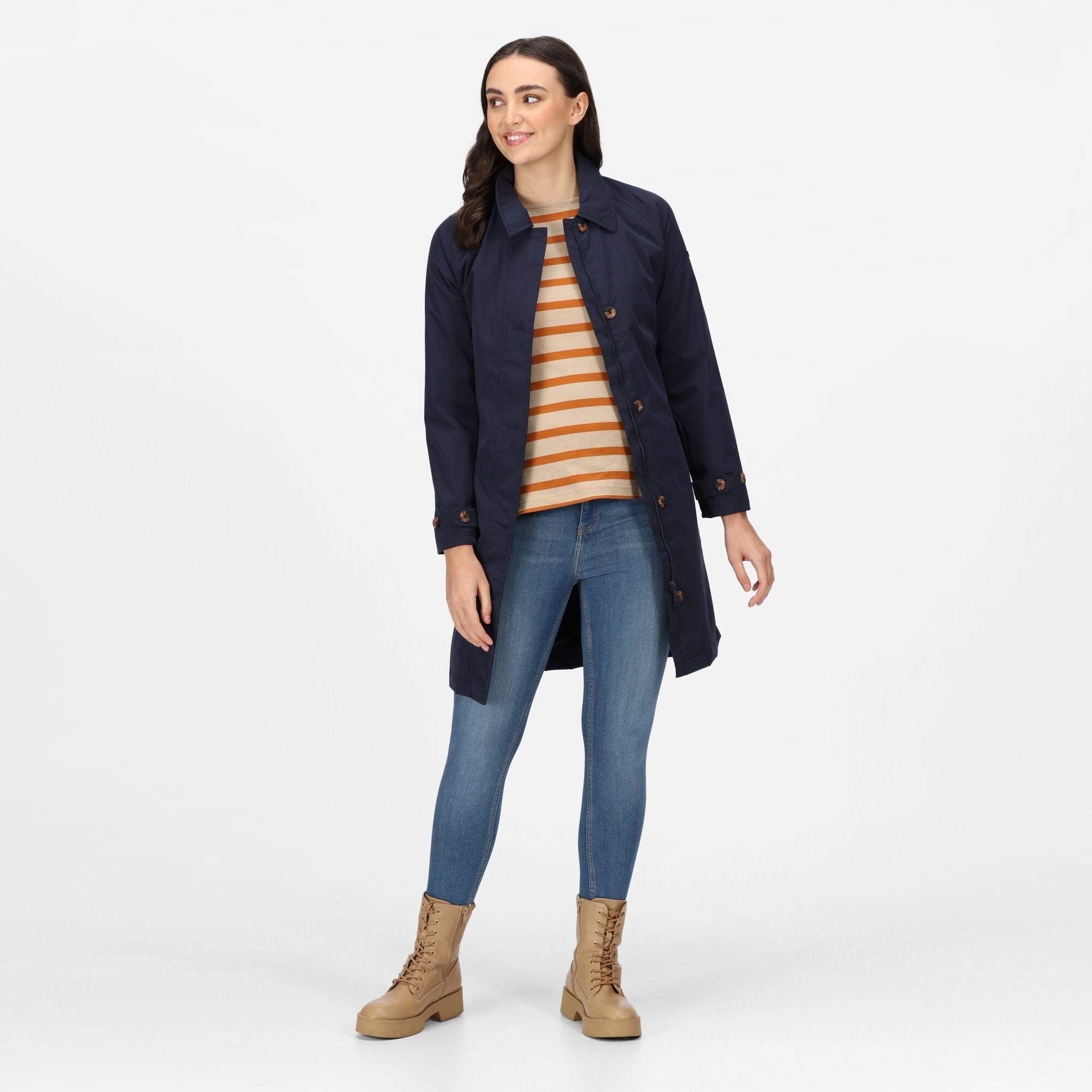 Regatta Women s Madalyn Waterproof Trench Coat Warwickshire Clothing
