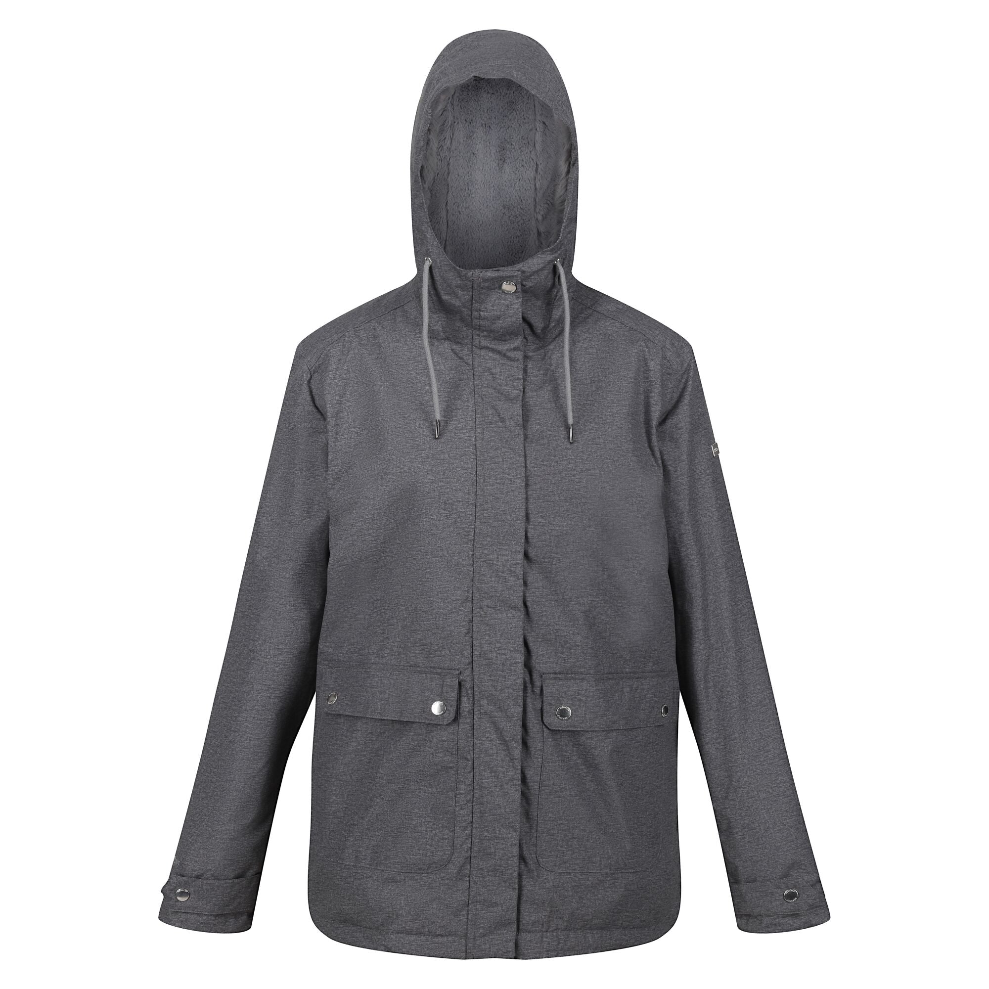 Regatta laureen cheap black waterproof parka
