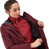 Women's Denbury IV 2 in 1 Waterproof Jacket | Burgundy Rumba Red - Premium clothing from Regatta - Just $59.99! Shop now at Warwickshire Clothing