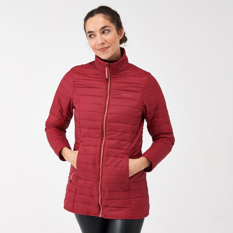 Women's Denbury IV 2 in 1 Waterproof Jacket | Burgundy Rumba Red - Just £59.99! Shop now at Warwickshire Clothing. 