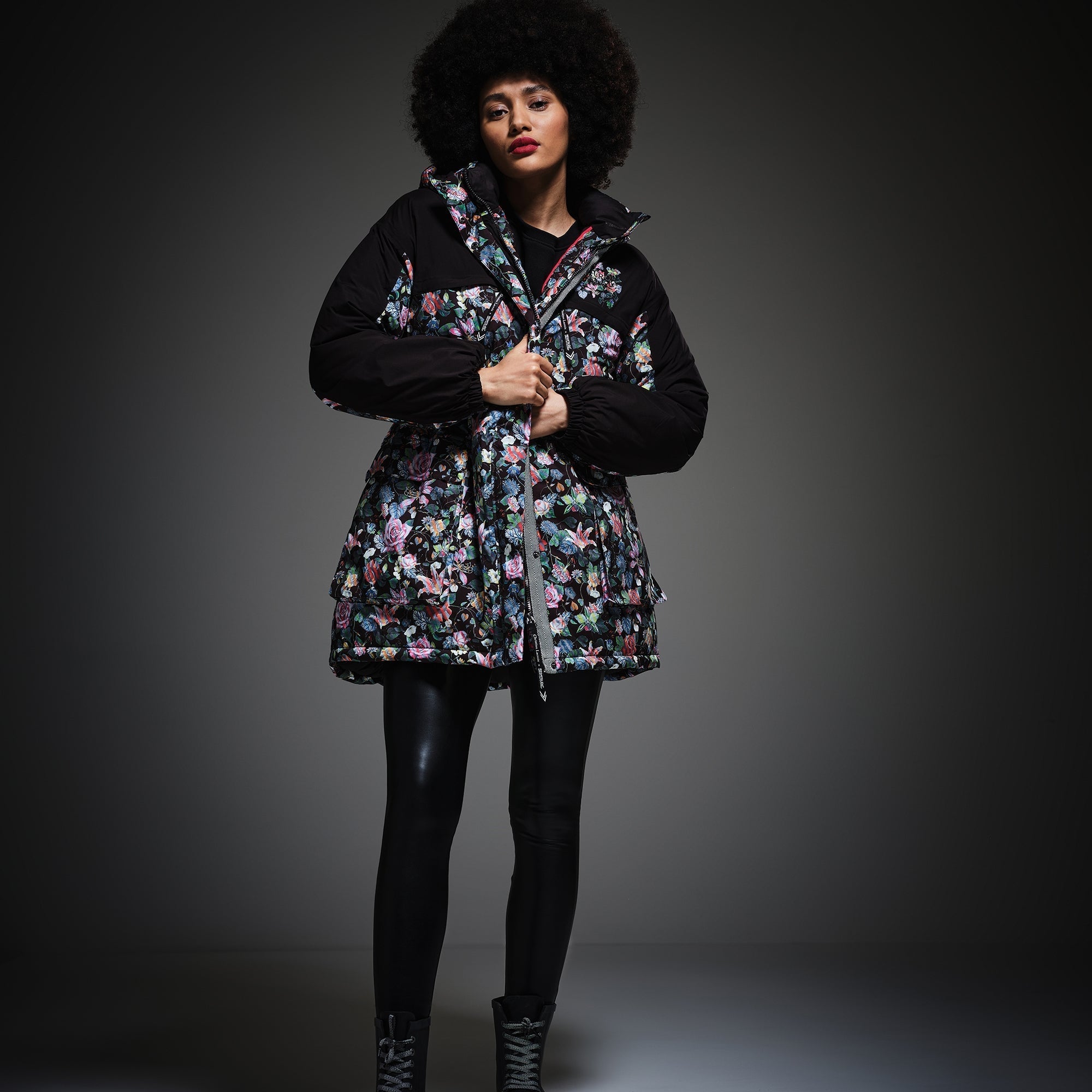 Christian Lacroix Women s Cailar Longline Waterproof Jacket