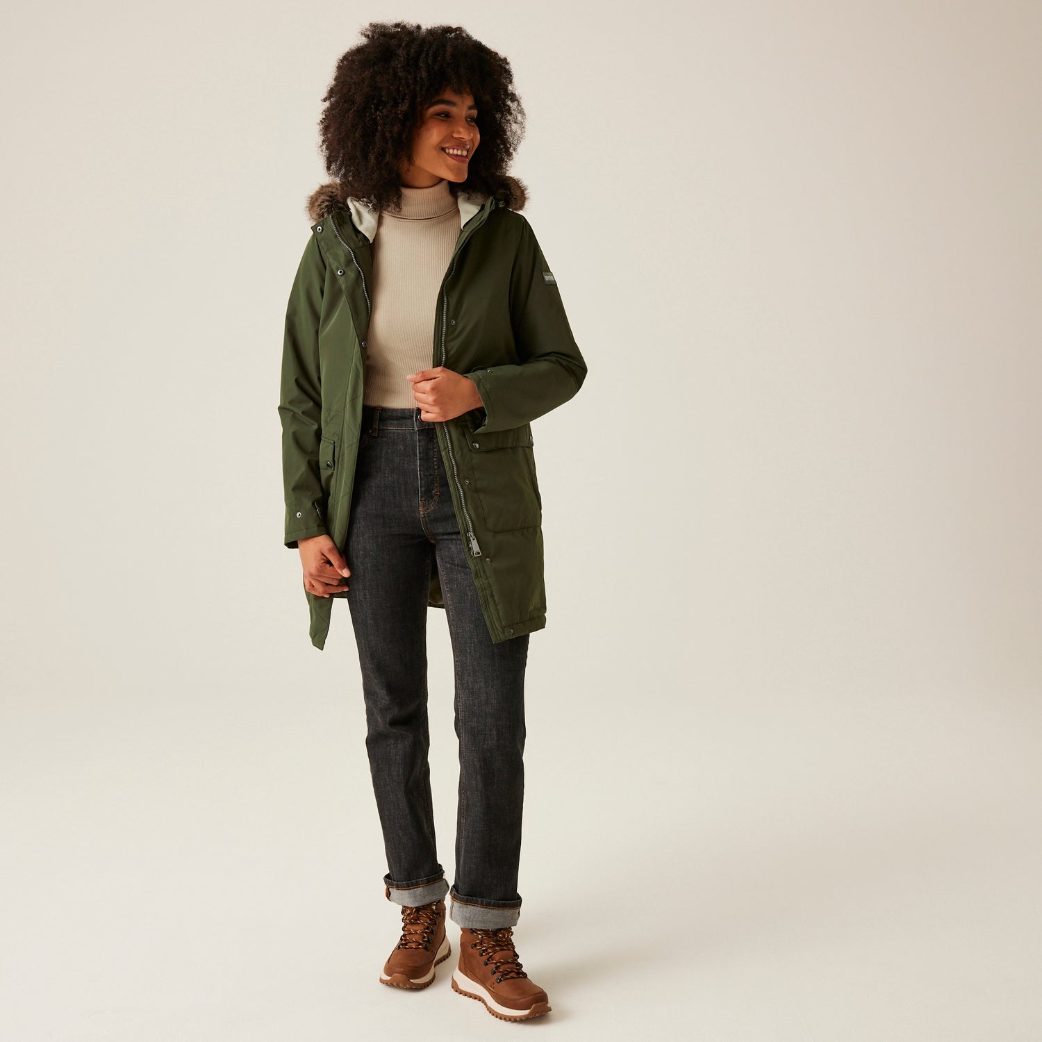 Regatta Women's Sabinka II Fur Trim Parka Jacket - Just £49.99! Shop now at Warwickshire Clothing. 