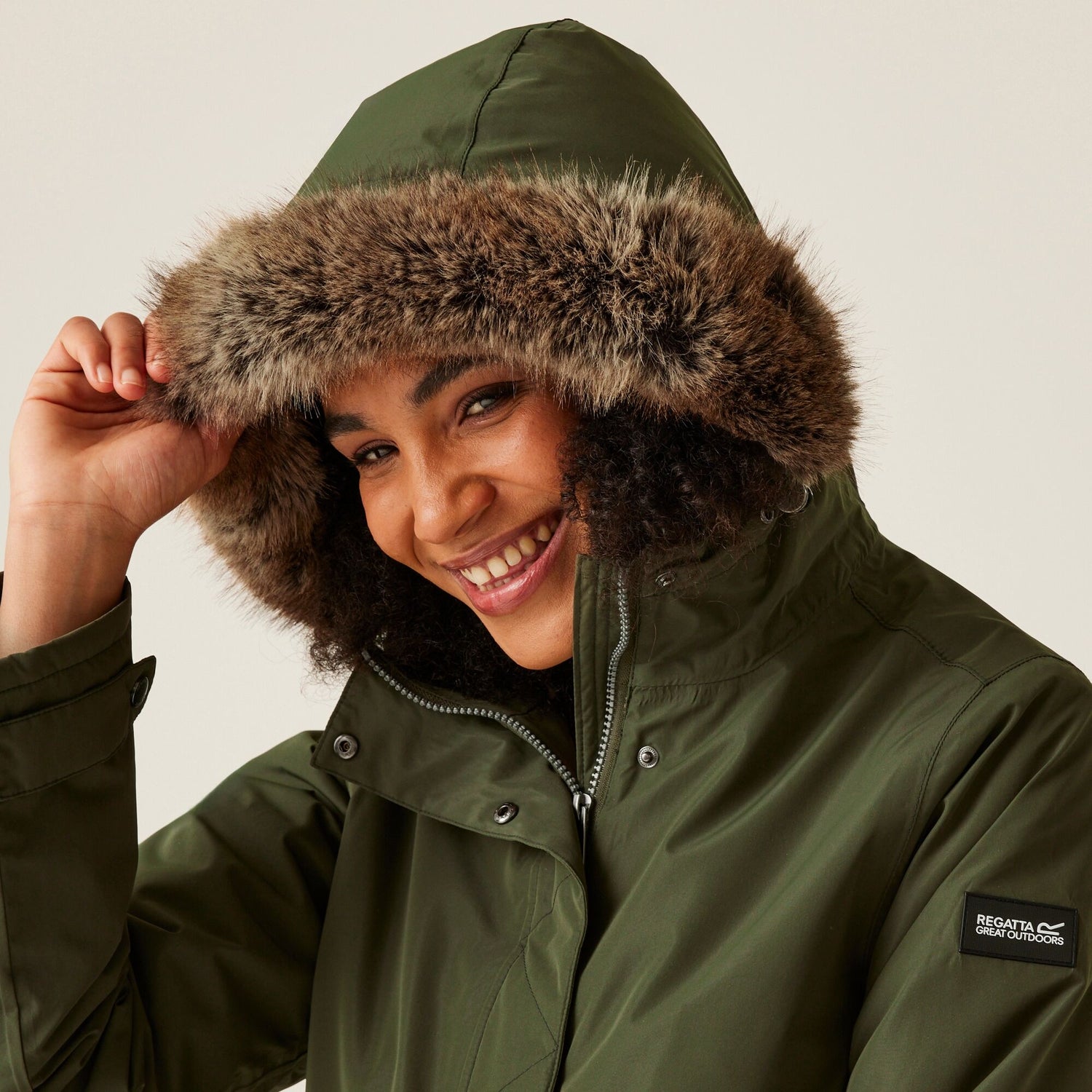 Regatta Women's Sabinka II Fur Trim Parka Jacket - Just £49.99! Shop now at Warwickshire Clothing. 