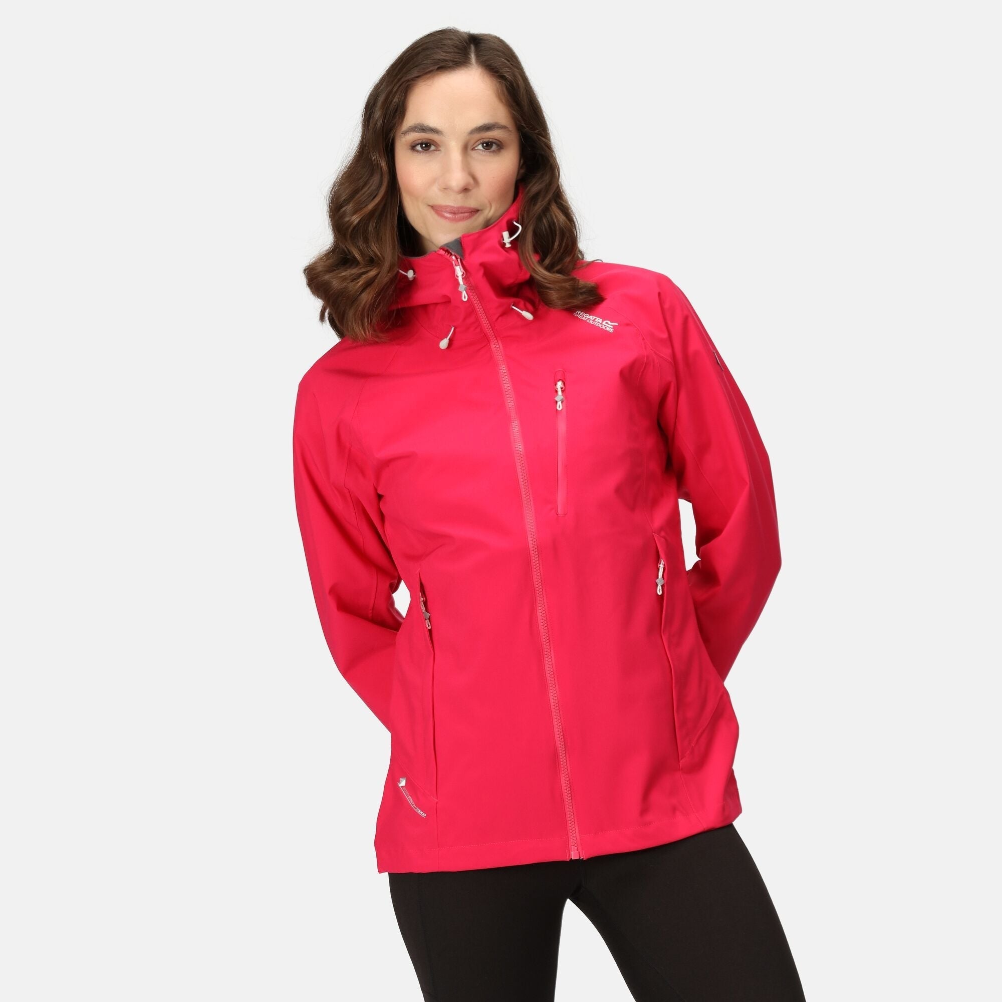 Regatta Women s Birchdale Waterproof Jacket Pink Potion Warwickshire Clothing