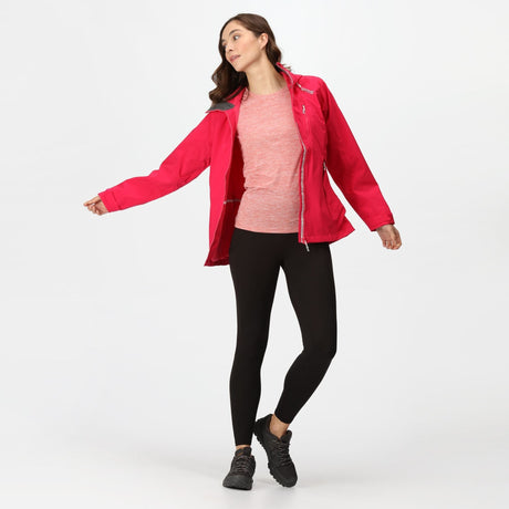 Regatta Women's Birchdale Waterproof Jacket | Pink Potion - Just £34.99! Shop now at Warwickshire Clothing. 