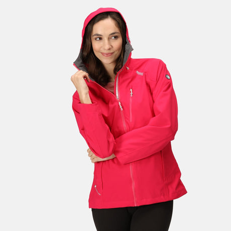 Regatta Women's Birchdale Waterproof Jacket | Pink Potion - Just £34.99! Shop now at Warwickshire Clothing. 