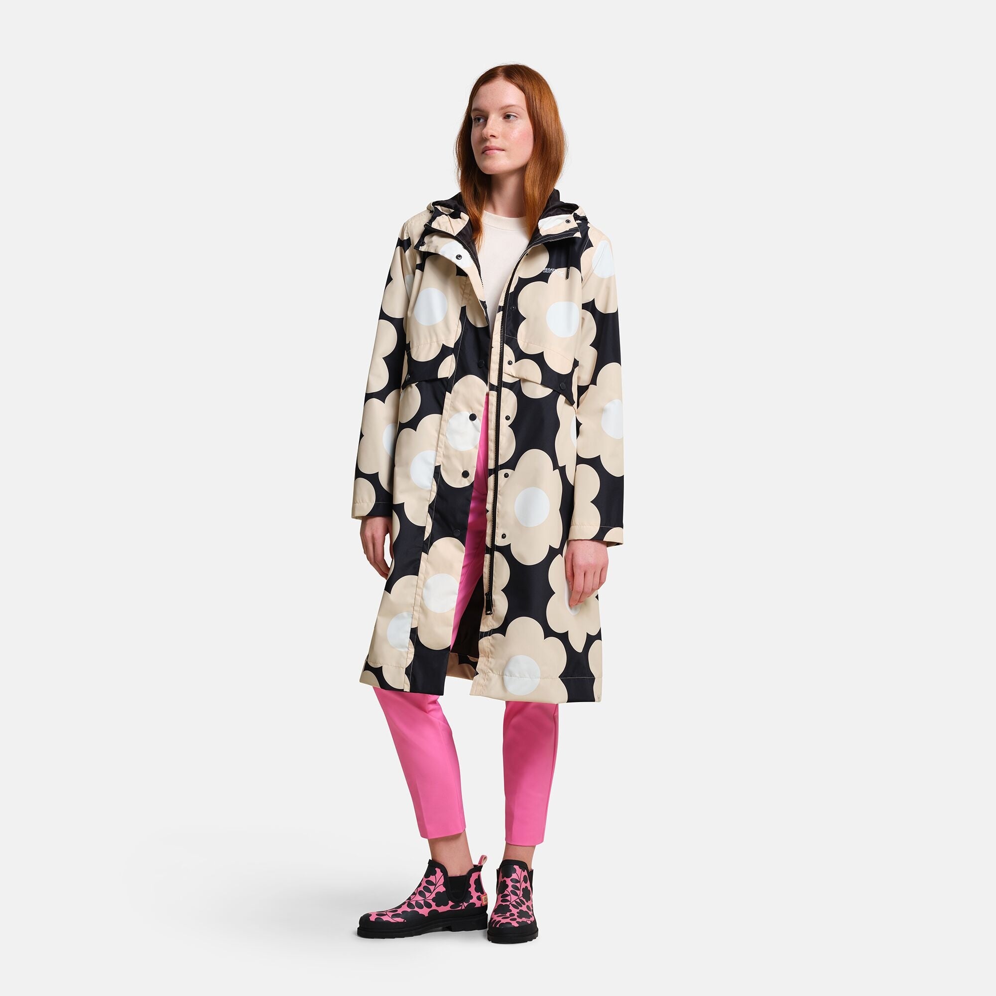 Regatta Womens Orla Kiely Waterproof Mac Jacket Warwickshire Clothing