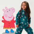 Regatta Childrens/Kids Pobble Peppa Pig Waterproof Snowsuit (Gulfstream) - Premium clothing from Regatta - Just $18.99! Shop now at Warwickshire Clothing