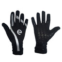 eGLOVE Hi-Vis Run Gloves – Black | Reflective Touchscreen Running Gloves