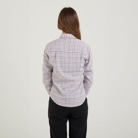Country Classics Womens Check Long Sleeve Shirt - Beaver Red - Just $17.99! Shop now at Warwickshire Clothing. Free Dellivery.