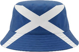 Scottish Adults Bucket Hat | Scottish Flag Reversible