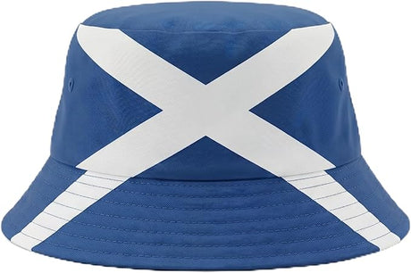 Scottish Adults Bucket Hat | Scottish Flag Reversible