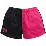 Hazy Blue Nelson Unisex Colour Block Shorts
