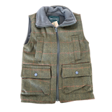 Shire Classic Kids Derby Tweed Gilet Waistcoat