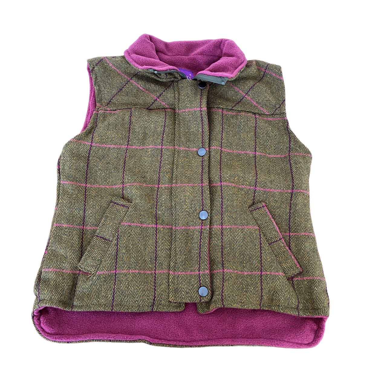 Shire Classic Kids Derby Tweed Gilet Waistcoat