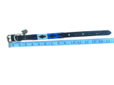 Luxury Polo Leather Dog Collar | Hazy Blue - Just £14.99! Shop now at Warwickshire Clothing. 
