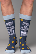 Mens Luxury Bamboo Chuckle Socks