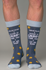 Mens Luxury Bamboo Chuckle Socks