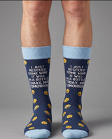 Mens Luxury Bamboo Chuckle Socks