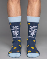 Mens Luxury Bamboo Chuckle Socks