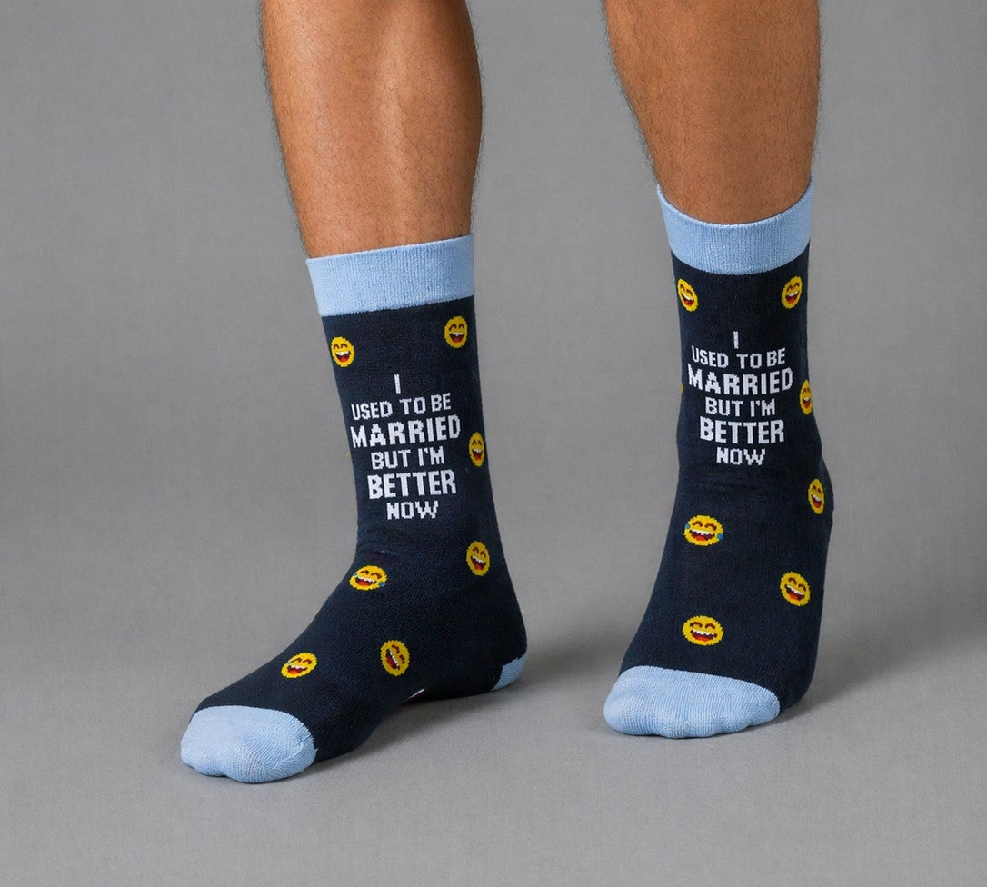 Mens Luxury Bamboo Chuckle Socks