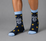 Mens Luxury Bamboo Chuckle Socks