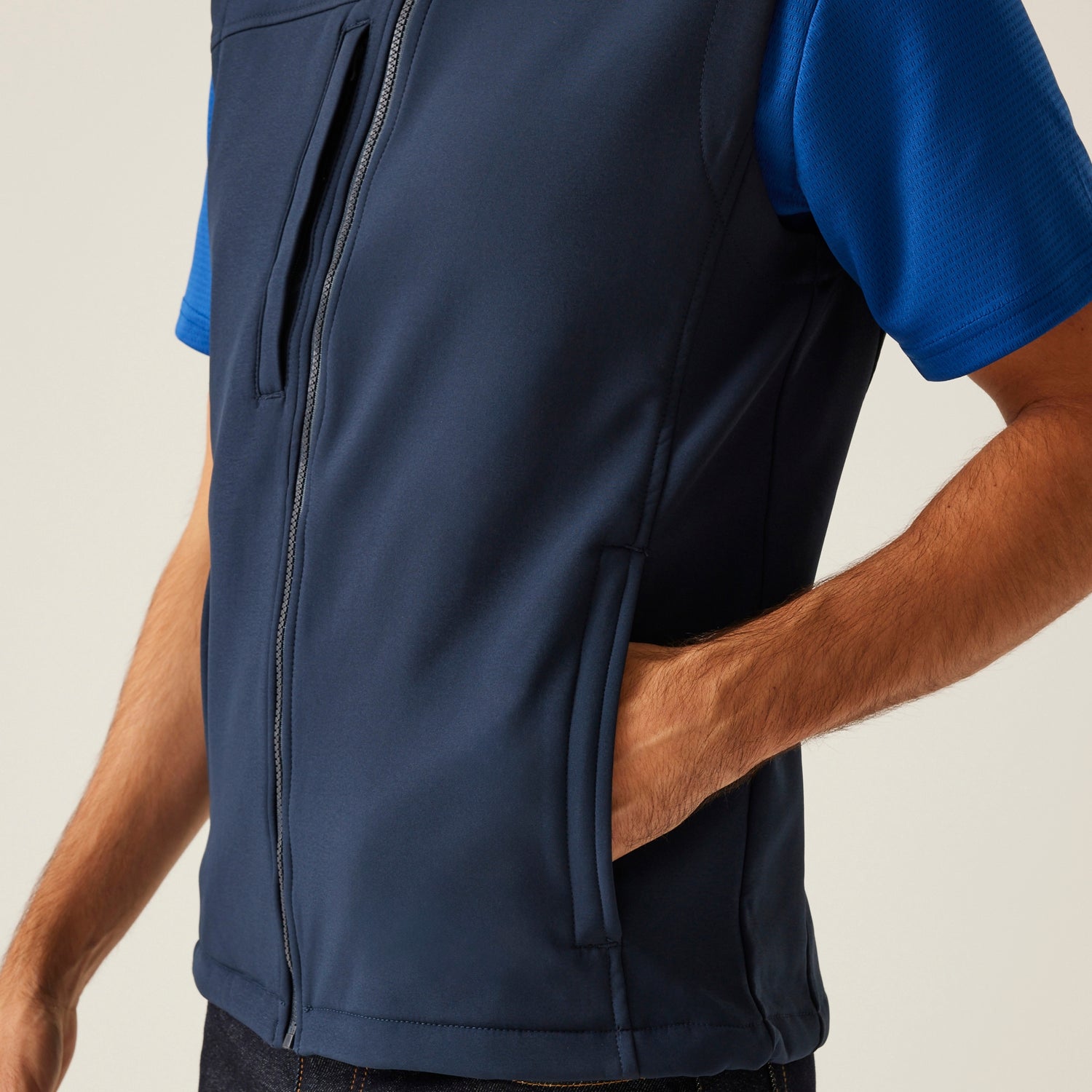 Regatta Flux Mens Softshell Bodywarmer - Just £21.99! Shop now at Warwickshire Clothing. 