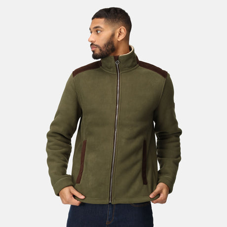 Regatta Mens Faversham Fill Zip Fleece - Just £34.99! Shop now at Warwickshire Clothing. 