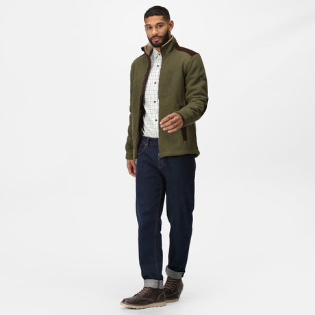 Regatta Mens Faversham Fill Zip Fleece - Just £34.99! Shop now at Warwickshire Clothing. 