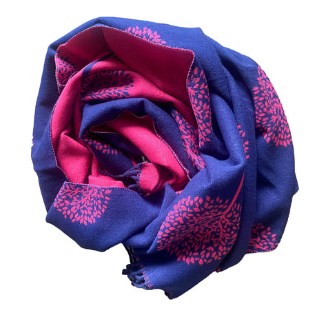 House of Tweed Tree of Life Scarf - Just £14.99! Shop now at Warwickshire Clothing. 