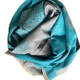 Hazy Blue Tree Of Life Scarfs - Just £13.99! Shop now at Warwickshire Clothing. 