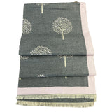 House of Tweed Ladies Tree of Life Scarf - Just £14.99! Shop now at Warwickshire Clothing. 