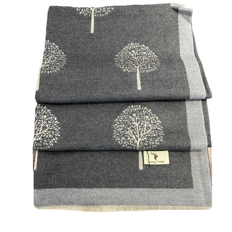 House of Tweed Ladies Tree of Life Scarf - Just £14.99! Shop now at Warwickshire Clothing. 