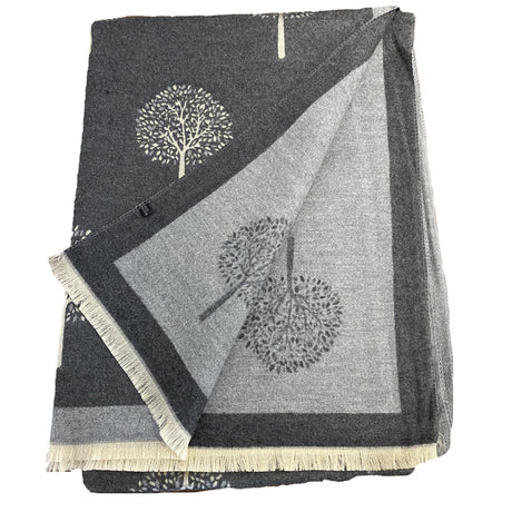 House of Tweed Ladies Tree of Life Scarf - Just £14.99! Shop now at Warwickshire Clothing. 