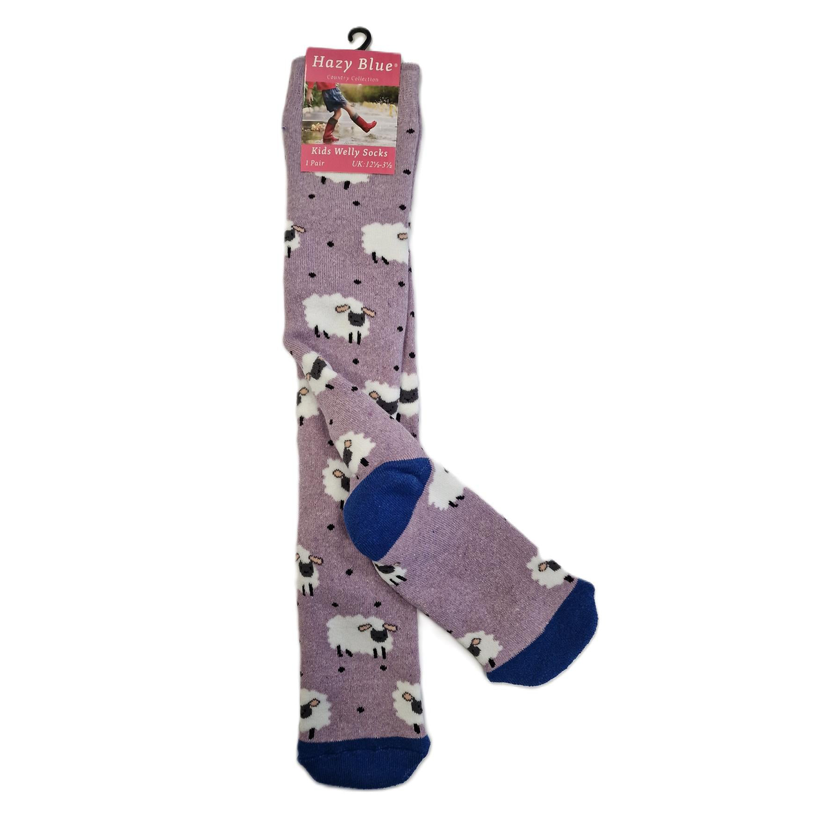 Hazy Blue Kids Welly Socks: Cozy Comfort for Little Adventurers - Just £5.99! Shop now at Warwickshire Clothing. 