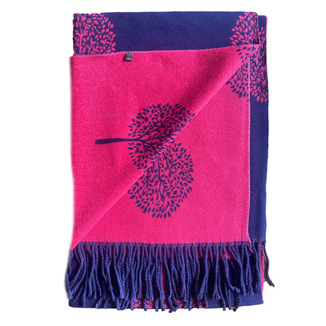 House of Tweed Tree of Life Scarf - Just £14.99! Shop now at Warwickshire Clothing. 