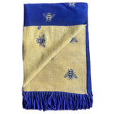 House of Tweed Cashmere Blend Reversible Scarf - Bee - Just £14.99! Shop now at Warwickshire Clothing. 