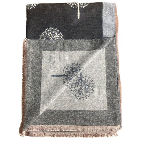 Hazy Blue Tree Of Life Scarfs - Just £13.99! Shop now at Warwickshire Clothing. 